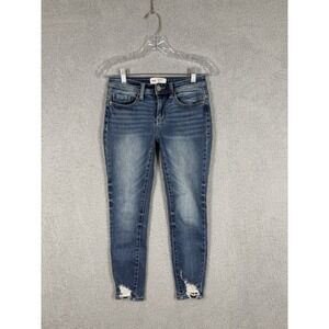 BKE Buckle Jeans Women 25x26 Stella Mid Rise Slim Fit Skinny Ankle Denim